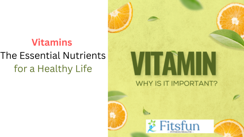 "A detailed guide on essential vitamins, their benefits, sources, and deficiency symptoms, promoting a balanced and healthy lifestyle."
